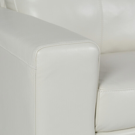 Rinconera Royale - Cuero Básico - Chaise Derecho 509 (Off White)