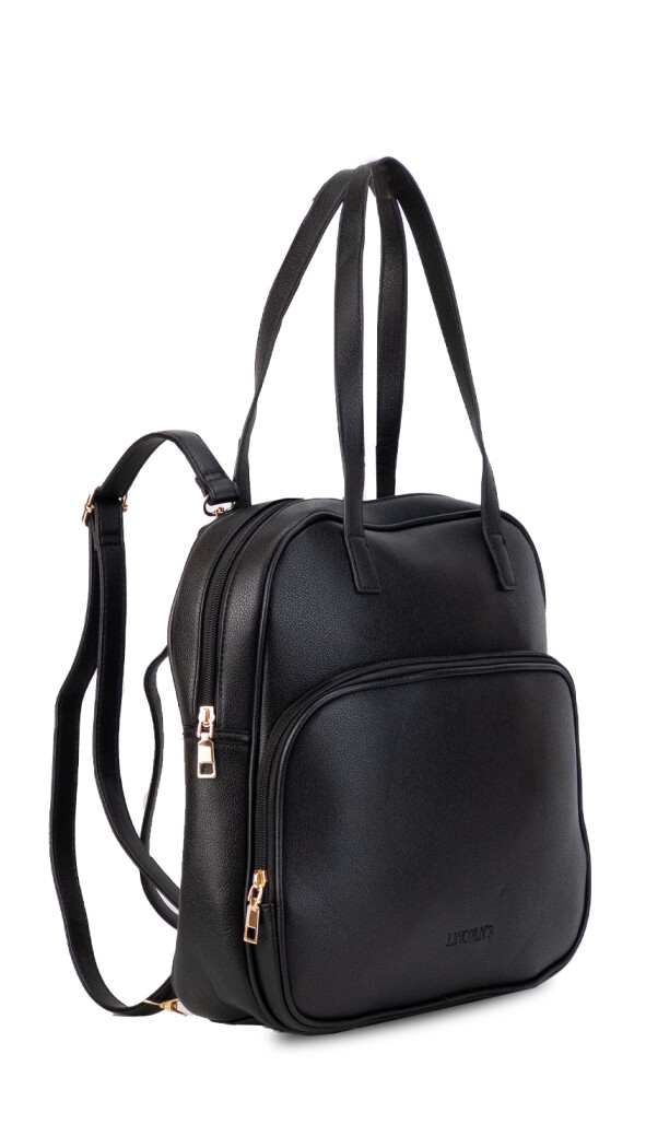 MOCHILA CLARA NEGRO