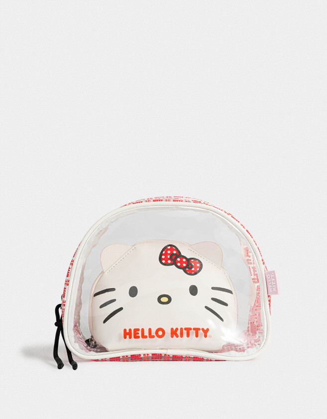Cinturones Infantiles Licencias Set De Portacosméticos "hello Kitty" - Combinacion Multicolor