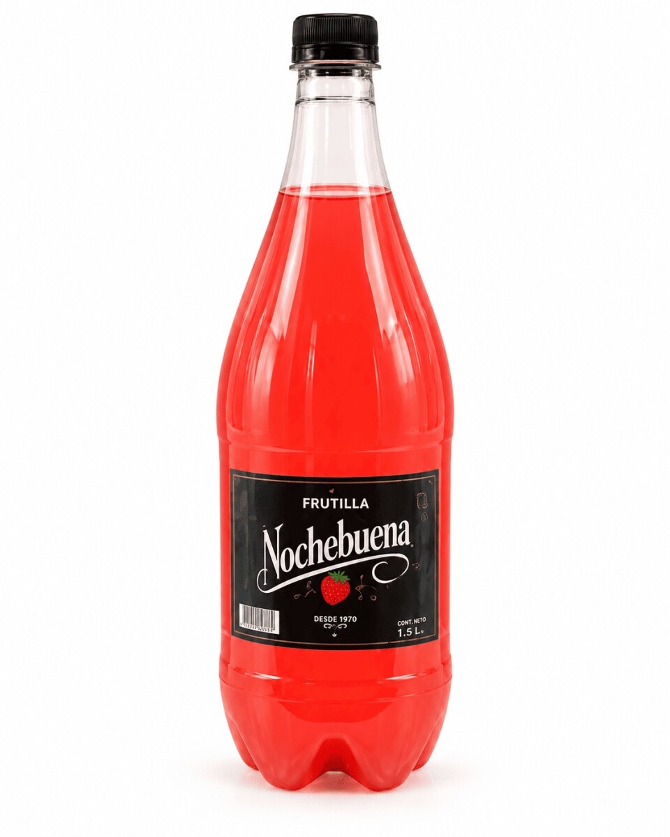 SIDRA (PLASTICO) FRUTILLA FIZZ NOCHEBUENA 1.5L (FUNDA X6) 