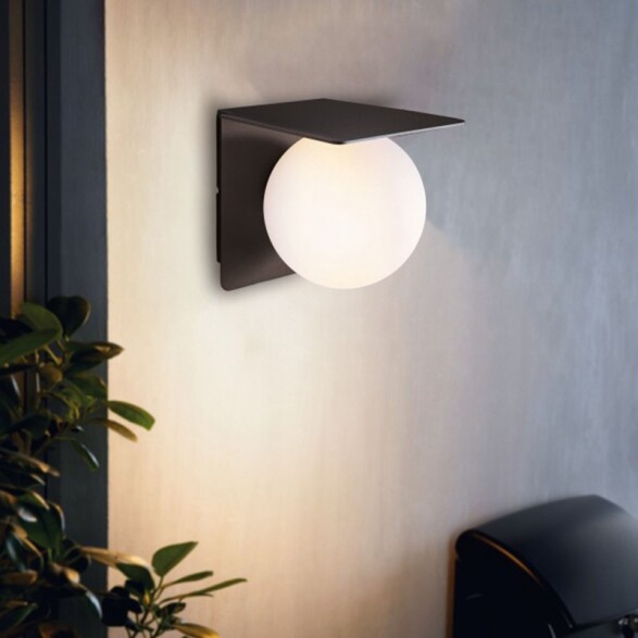 Aplique pared esfera/repisa E27 IP44 CORRIENTES EG0488