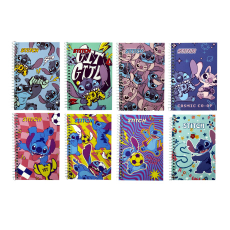 LIBRETA ESPIRAL DISNEY 48H STITCH LIBRETA ESPIRAL DISNEY 48H STITCH