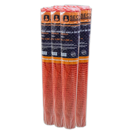 MALLA FAENA NARANJA 1 X 45MT SECUR (X ROLLO) N/a