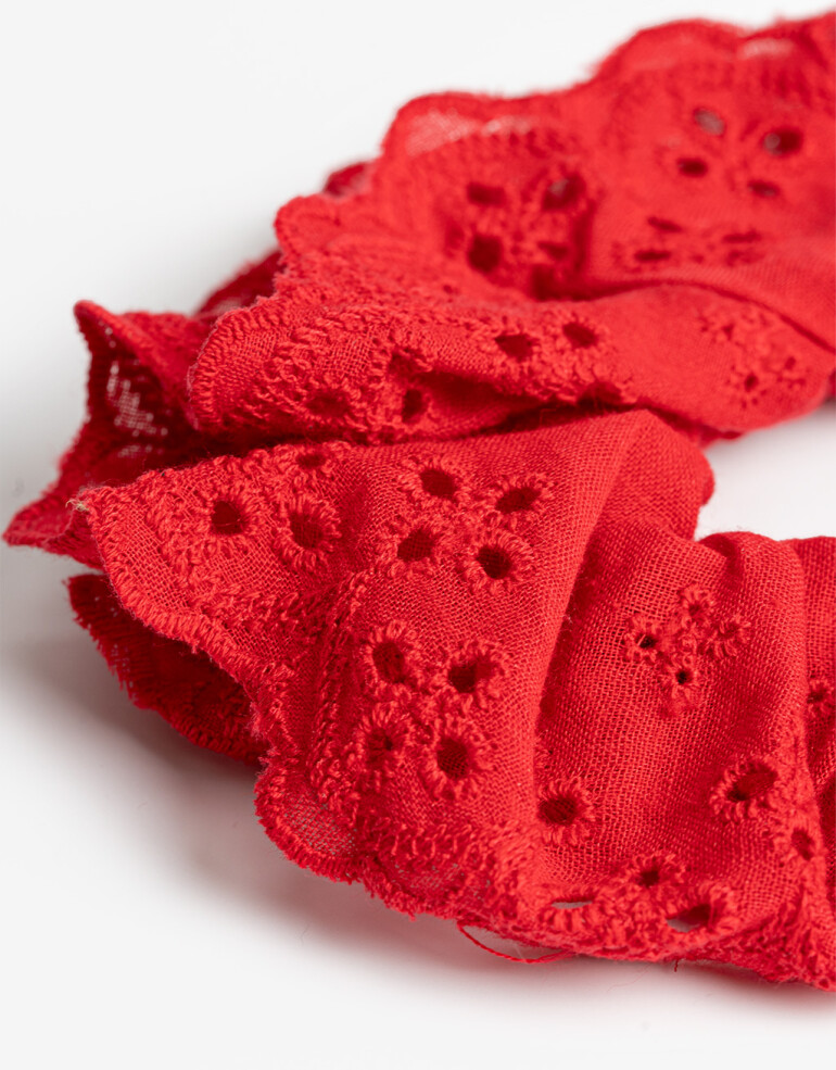 Skunzies Skunzie De Broderie - Rojo Cereza