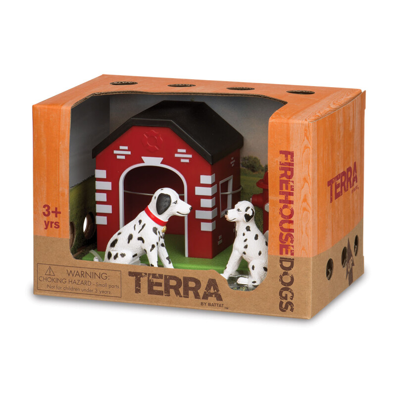 Perros Dalmatas bomberos Terra by Battat Perros Dalmatas bomberos Terra by Battat