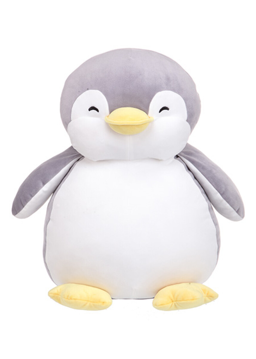 Peluche Pingüino grande - gris 