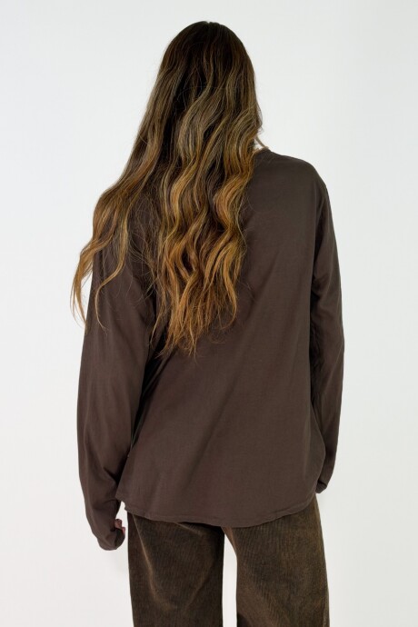 BLUSA NAZCA Chocolate