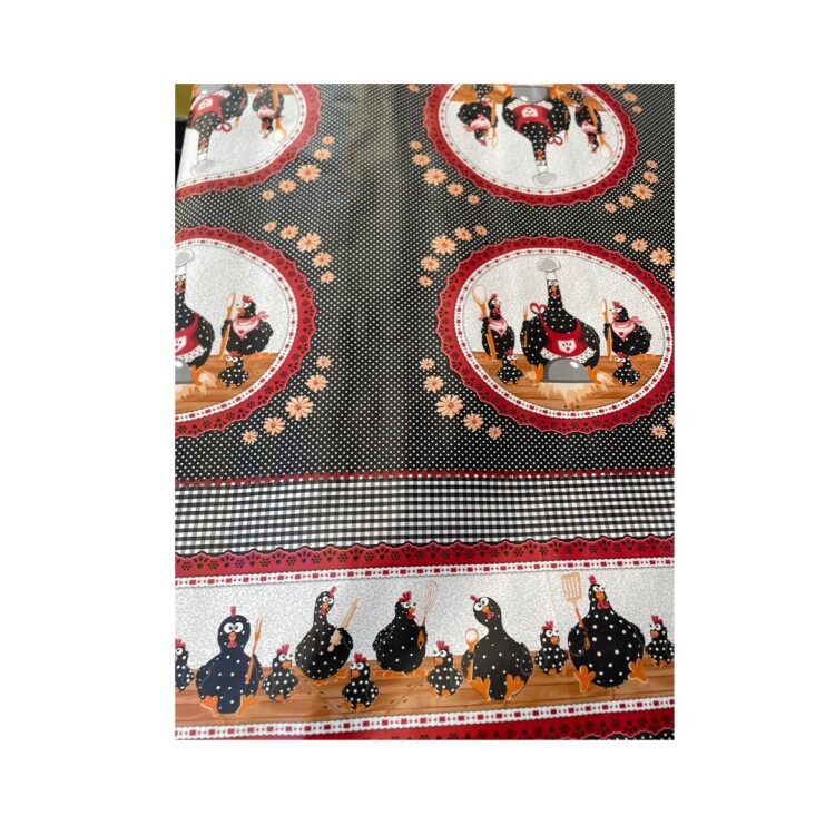 MANTEL HULE ESTAMPADO POR METRO X 140CM MULTICOLOR