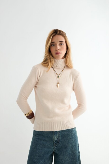POLERA CRINUM BEIGE