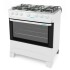 Cocina a Gas Mueller Moderatto 6 Hornallas Blanca Ultra Llama 129104 Cocina a Gas Mueller Moderatto 6 Hornallas Blanca Ultra Llama 129104