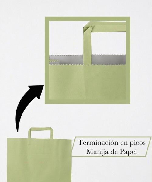Bolsa 30x12x32 cm PISTACCHIO