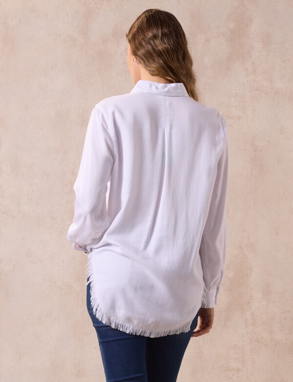 Camisa Tencel BLANCO