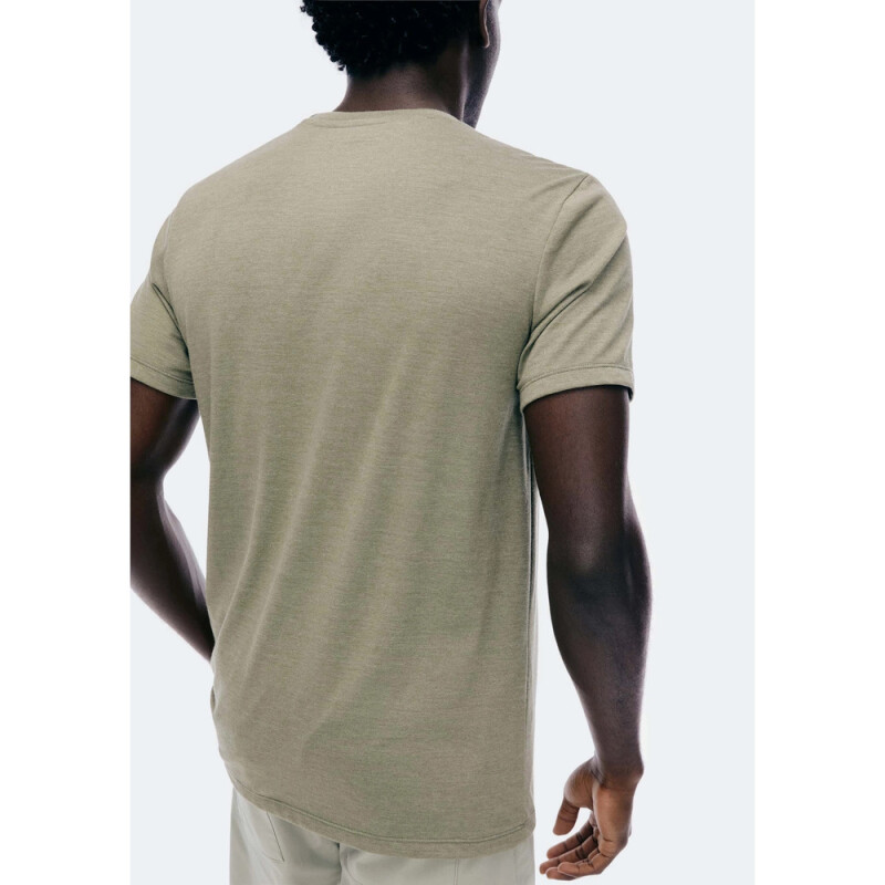 CAMISETA MM MASC VERDE MESCLA