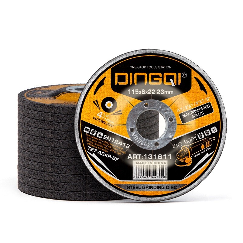 DINGQI DISCO DESBASTE METAL 180 MMx6.0x22.2 Dingqi Disco Desbaste Metal 180 Mmx6.0x22.2