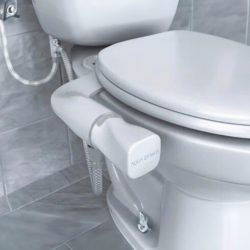 Tapa Bidet Para Inodoro - Compatible Con Todos Los Inodoros BLANCO
