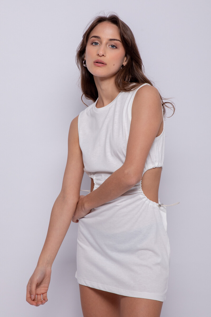 VESTIDO OLIVIERA Blanco