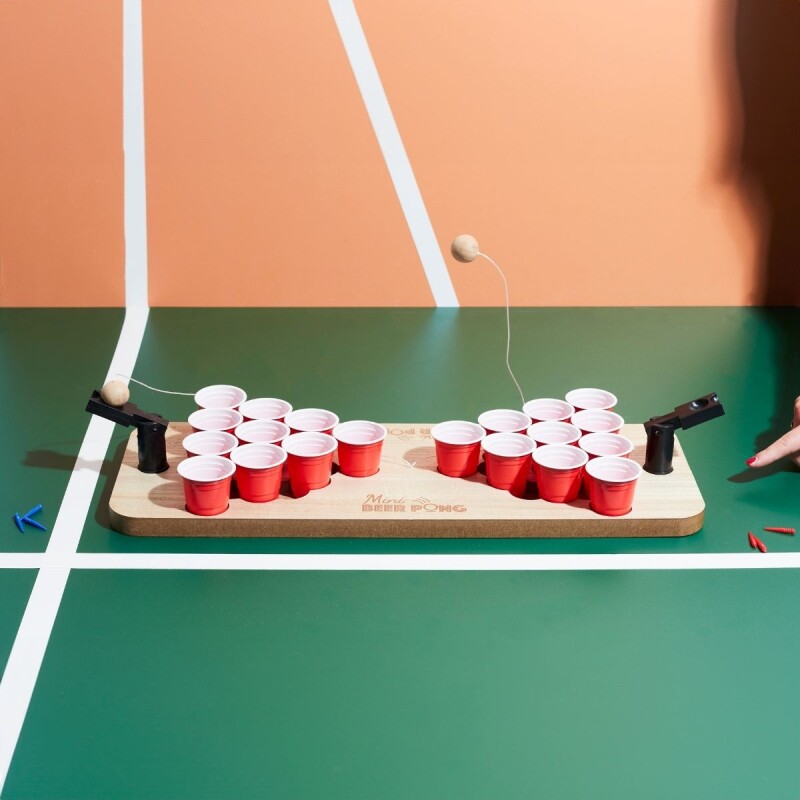 42-2Q Juego De Mesa, Ideal Para Previas Le Estudio - Beer Pong