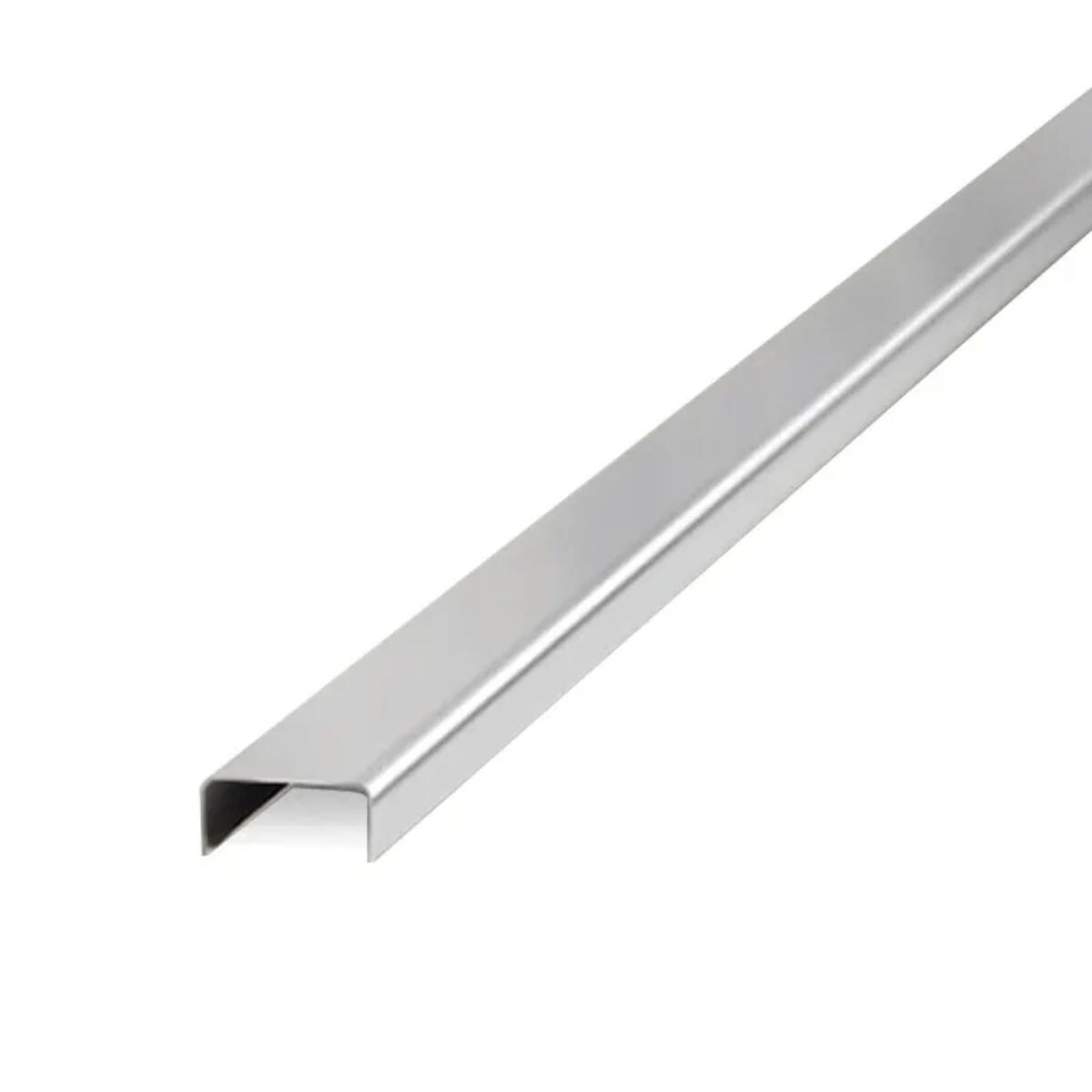 Acero Inox. Listello Clásico 20mm X 2.20 Mt Brillo 