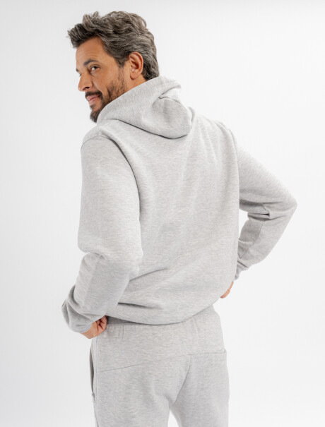 Canguro felpa Liam gris melange