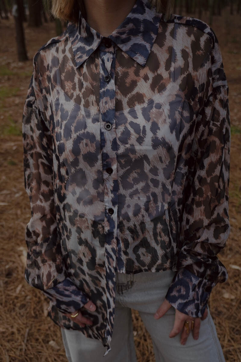 Camisa Hyaena MARRON