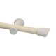 Barrote cortina JOY 2,0m + 2 soportes CELESTE Y BLANCO