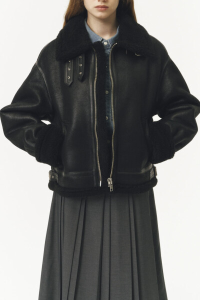 CHAQUETA Negro