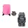 Valija Carry-on de mano + Mochila Para Mochilero 60L Rosa