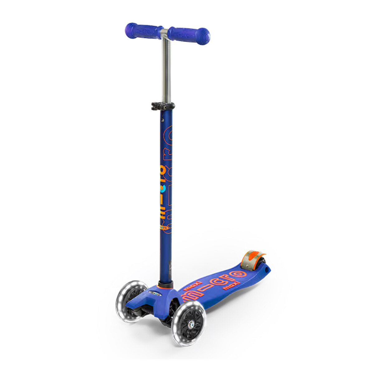 Monopatín Maxi Micro Deluxe Led - Azul 