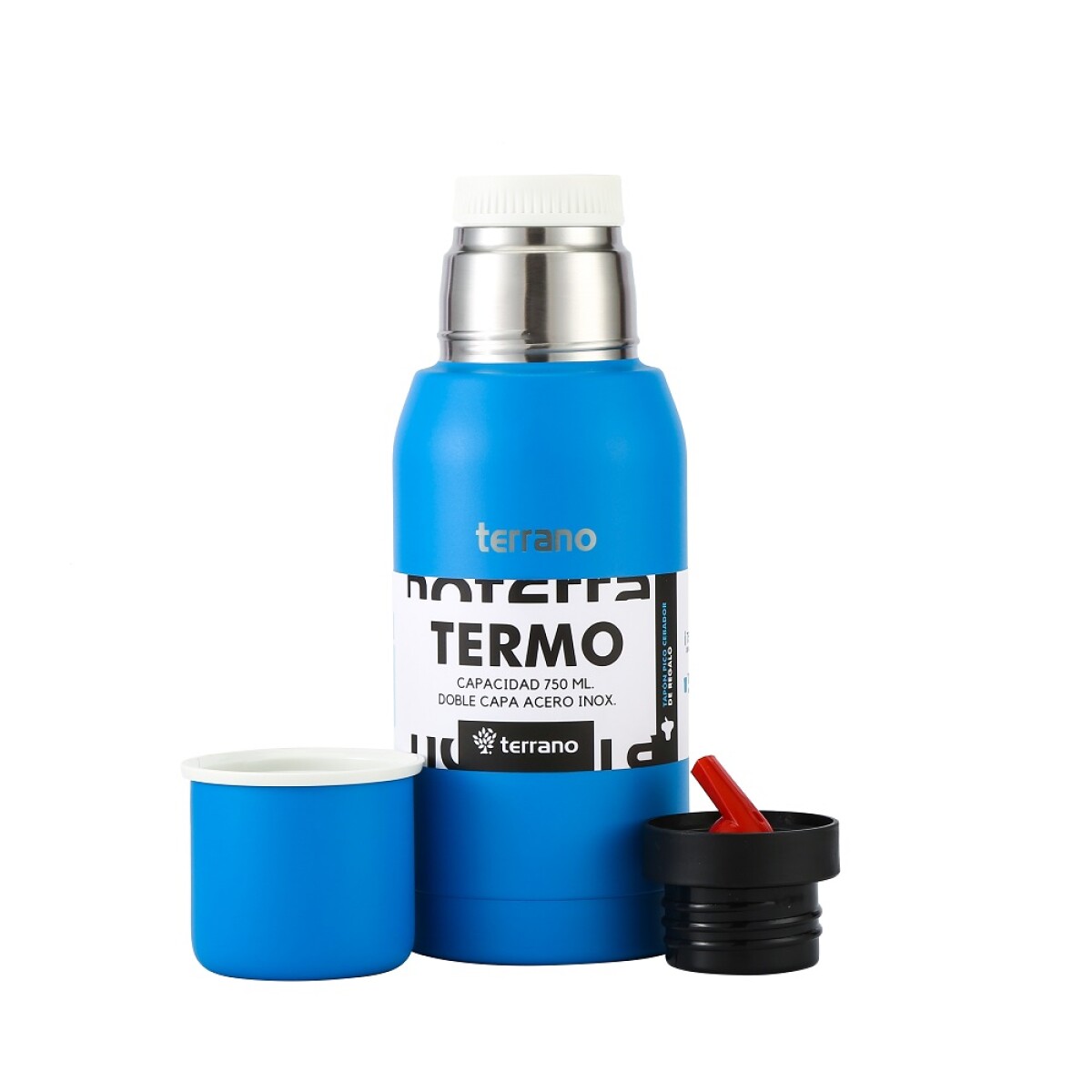 TERMO TERRANO 750ML - AZUL ELECTRICO 