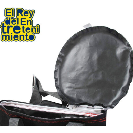 Bolsa Boxeo Everlast Profesional 1mt + Cadena + Rotor Negro