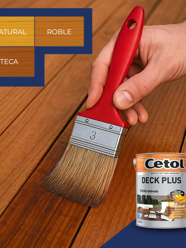 CETOL DECK PLUS NATURAL - 1 LT. N/A