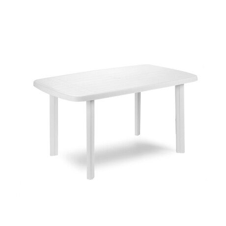 Mesa Rectangular De Pvc Blanca Faro Mesa Rectangular De Pvc Blanca Faro
