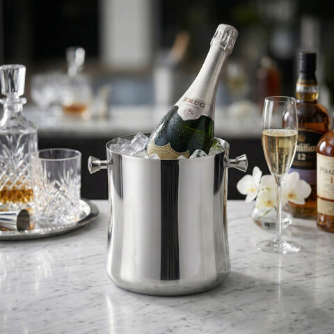 Balde de Champagne Volf de 1 Litro - Acero inoxidable 18/10 Balde de Champagne Volf de 1 Litro - Acero inoxidable 18/10