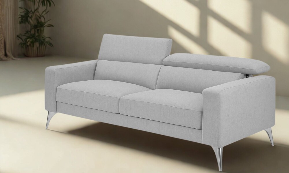 Sofá 3 cps MILO Easy Clean Gris