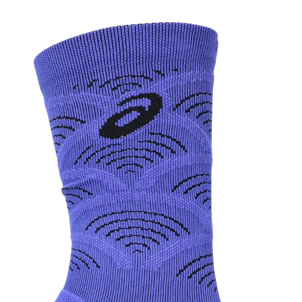 Medias Running Performance Run Sock Crew Unisex Cobalt Burst