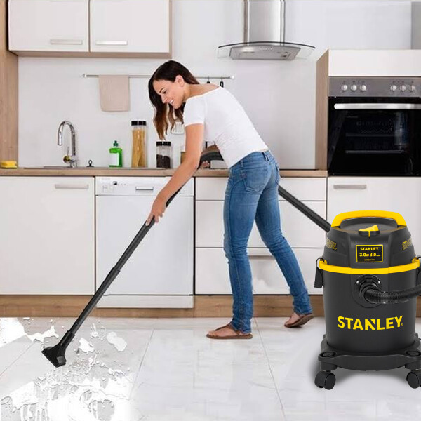 Aspiradora Industrial Stanley Sl19202p-3b-cu 11 L ASPIRADORA STANLEY SL19202P-3B 11LTS