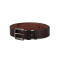 Westland Cinto De Cuero Hombre Marron Oscuro