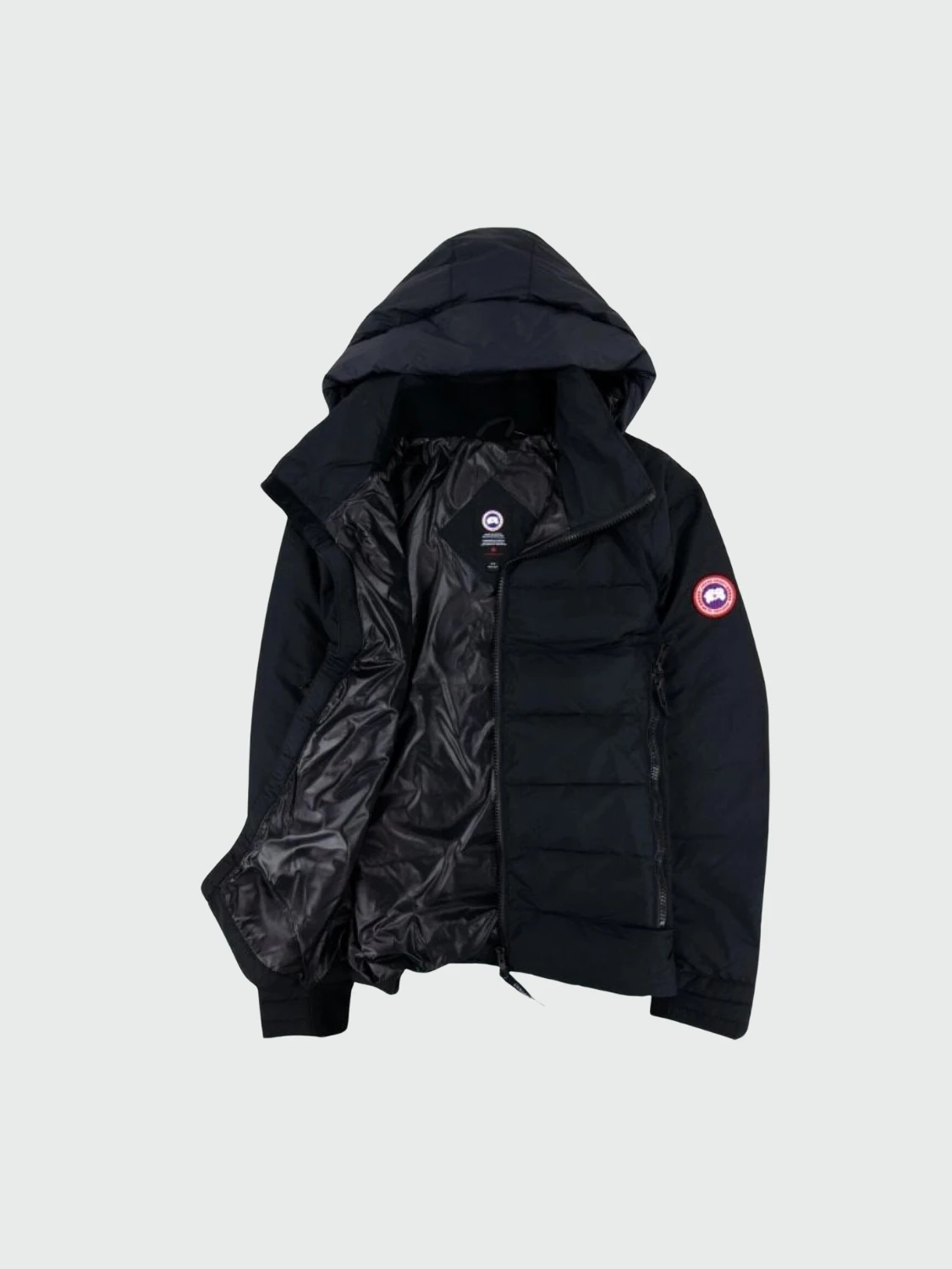 Canada Goose -Campera de nylon rellena de plumas, Updated hybridge Negro