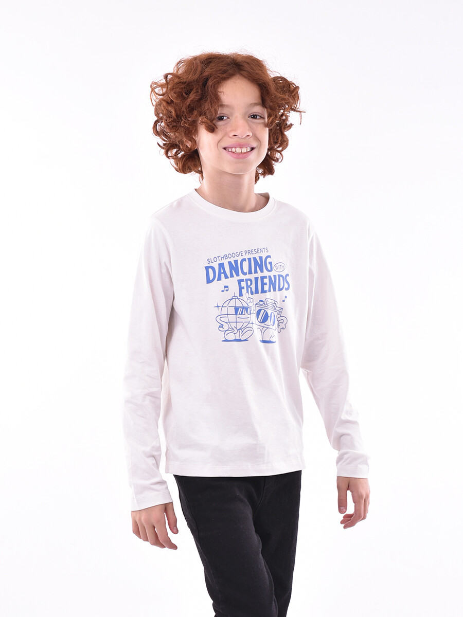 REMERA GUIM - OFF WHITE 