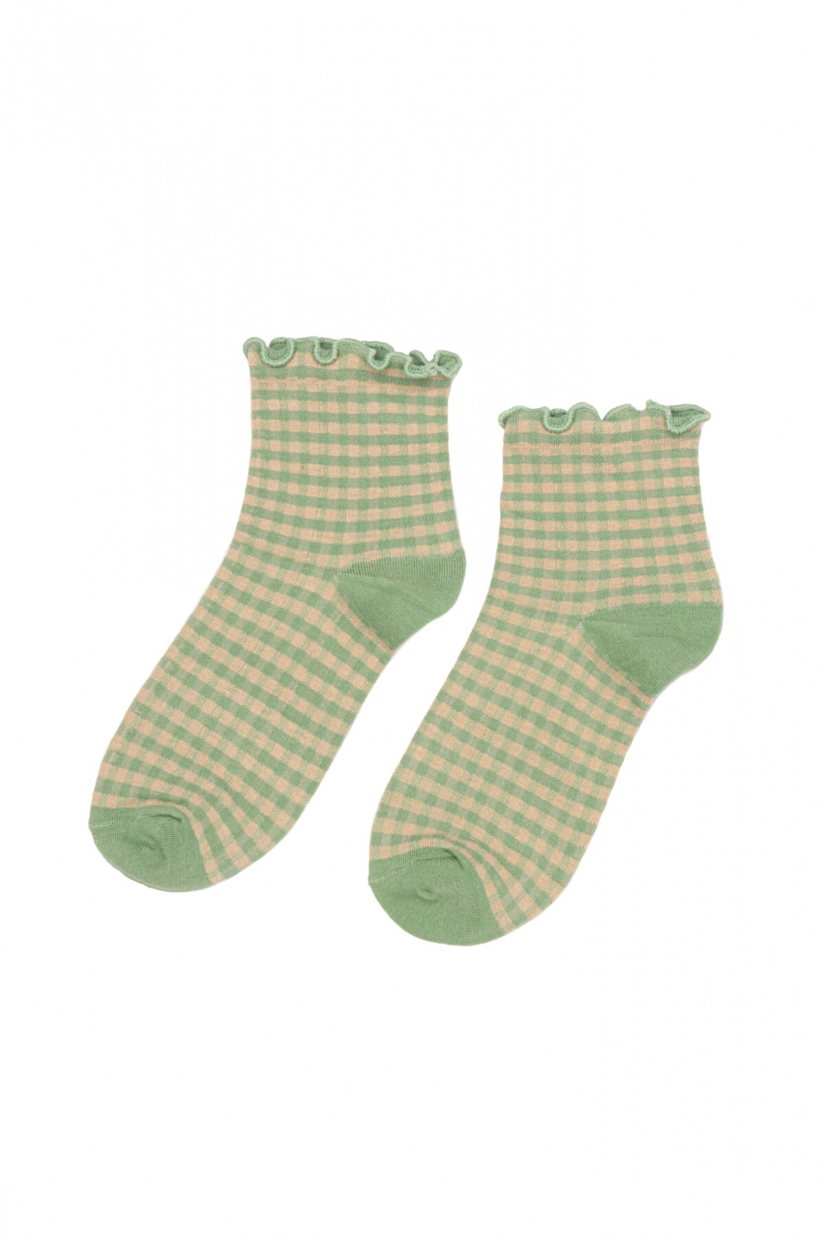 Medias Vichy Verde