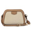 Crossbody Hb Cibrina Dome Natural Dark Camel