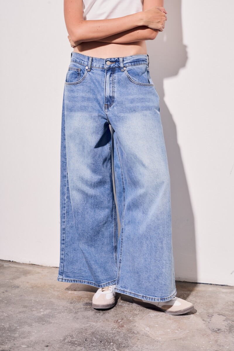 Jean Wide Leg Denim