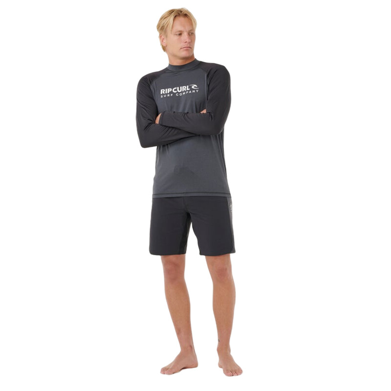 Lycra Rip Curl Shock Upf - Negro Lycra Rip Curl Shock Upf - Negro