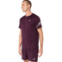 Polo Running Icon SS Top Hombre Dark Aubergine