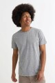 Remera cuello redondo ICONIC 150 GRIS
