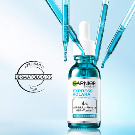 Serúm Garnier Express Aclara Anti Acné 30ml Serúm Garnier Express Aclara Anti Acné 30ml