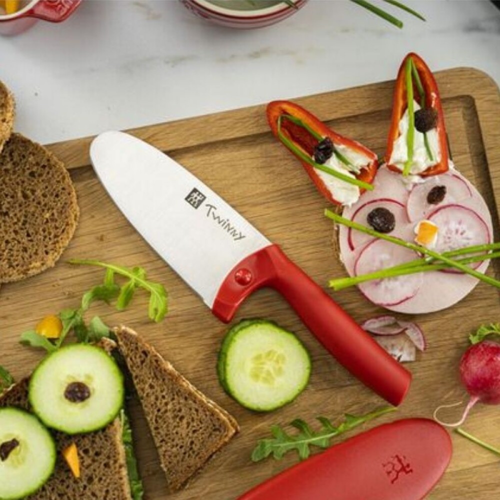 ZWILLING TWINNY 10CM PARA NIÑOS ROJO ZWILLING TWINNY 10CM PARA NIÑOS ROJO