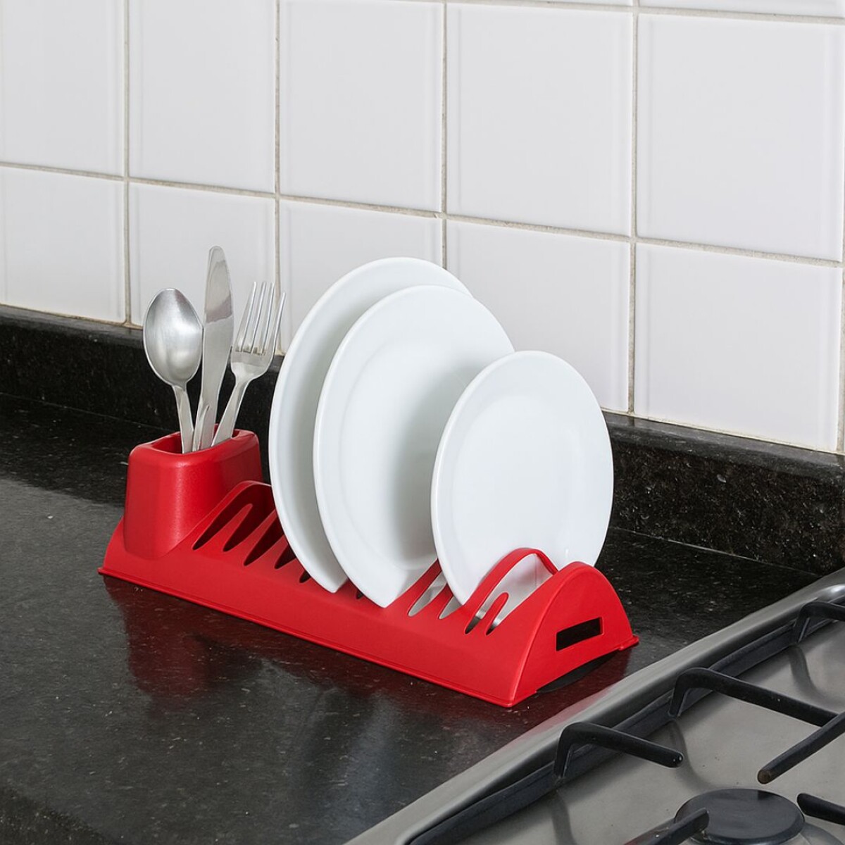 ESCURRIDOR DE PLATOS PLASTICO 34X15X8,5CM 