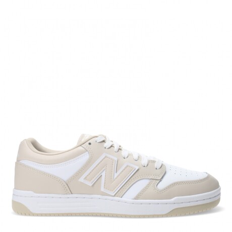 Championes de Hombre New Balance 480 Blanco Hueso - Blanco