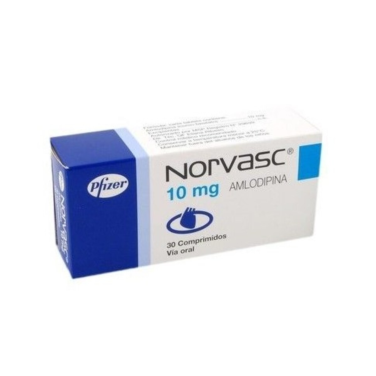 Norvasc 10mg 30 Comprimidos 